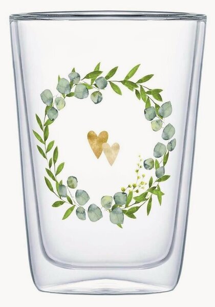 Kubek do latte macchiato Two Hearts