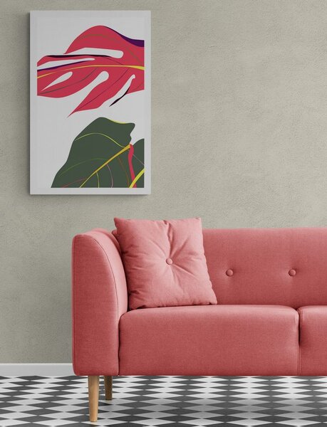 Plakat pastelowe monstery