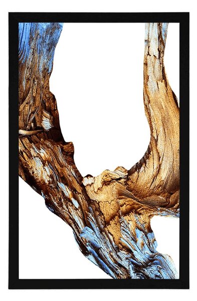 Plakat abstrakcja kory drzewa