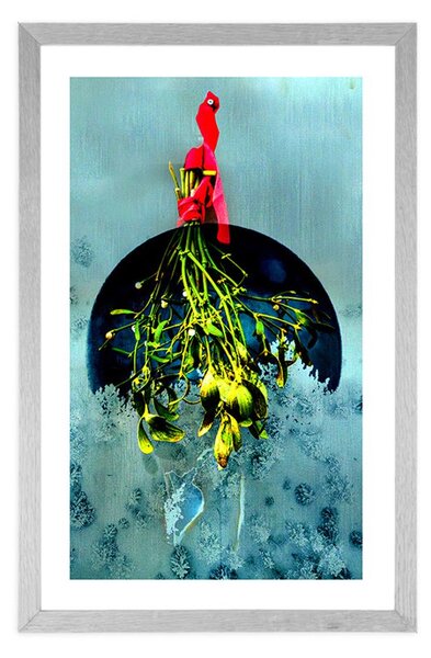 Plakat passepartout magiczna jemioła