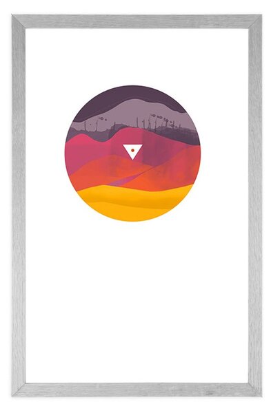 Plakat passepartout w niepowtarzalnym dizajnie