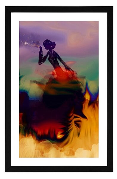 Plakat passepartout kobieca magia