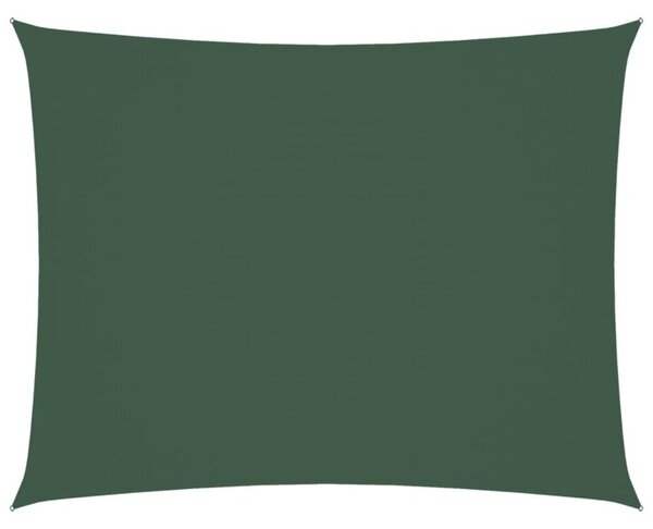 Prostokątny żagiel ogrodowy, tkanina oxford, 2,5x4 m, zielony