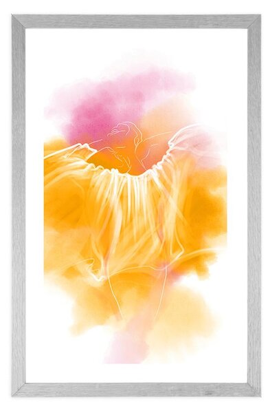 Plakat passepartout kobieca natura