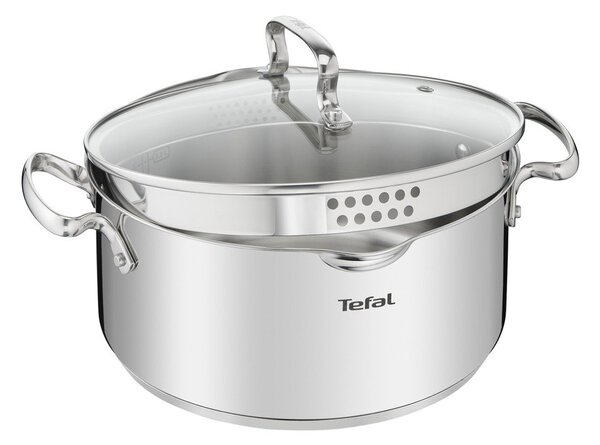 Garnek ze stali nierdzewnej odpowiedni na indukcję 5 l Duetto+ – Tefal