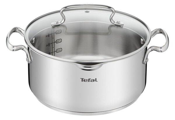 Garnek ze stali nierdzewnej odpowiedni na indukcję 5 l Duetto+ – Tefal