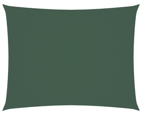 Prostokątny żagiel ogrodowy, tkanina oxford, 3x4,5 m, zielony