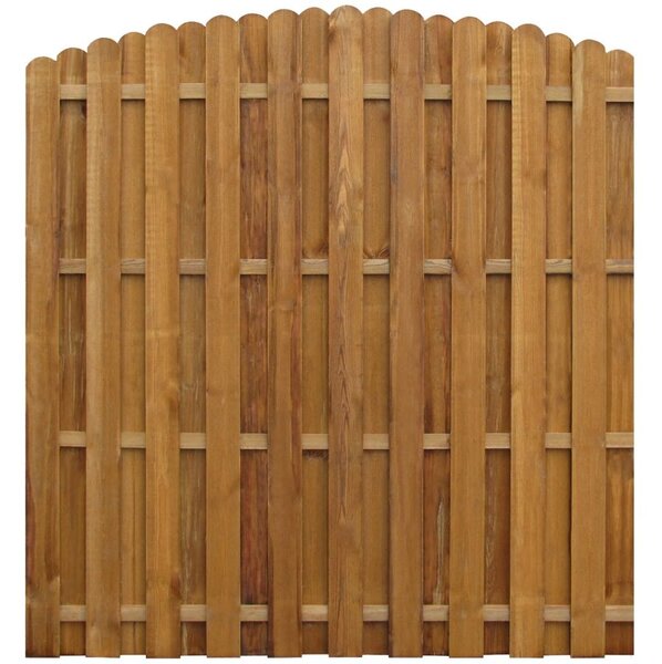 Płot ogrodowy panelowy, impregnowana sosna, 170x(156-170) cm