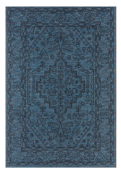 Granatowy dywan odpowiedni na zewnątrz NORTHRUGS Tyros, 140x200 cm