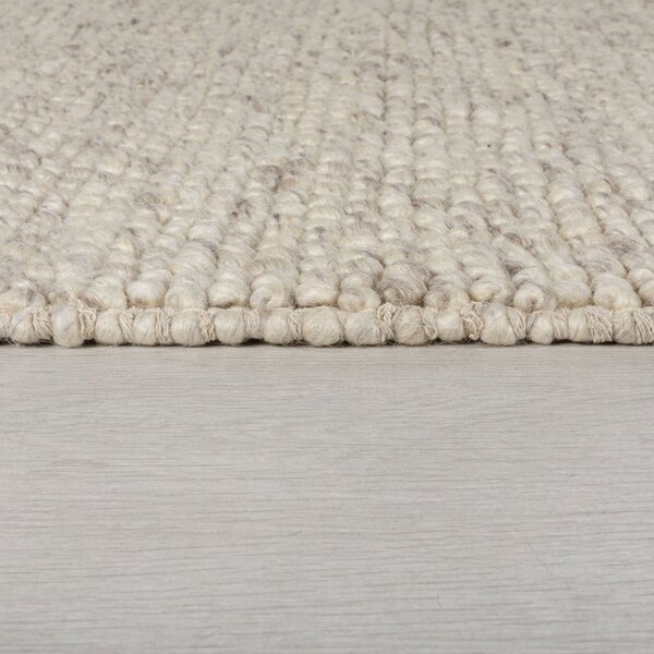 Jasnoszary dywan z mieszanki wełny tkany ręcznie 160x230 cm Minerals – Flair Rugs