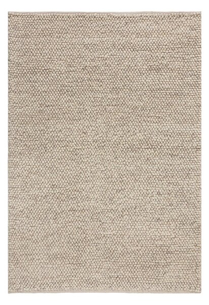 Jasnoszary dywan z mieszanki wełny tkany ręcznie 160x230 cm Minerals – Flair Rugs
