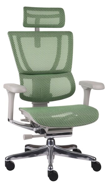 Zestaw: Fotel ergonomiczny biurowy Ioo 2 + Biurko regulowane Alto 101 Black