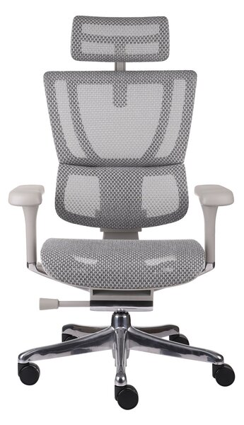 Zestaw: Fotel ergonomiczny biurowy Ioo 2 + Biurko regulowane Alto 101 Black