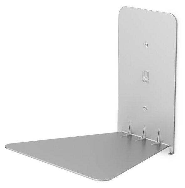 Srebrne metalowe półki zestaw 3 szt. 14 cm Conceal – Umbra