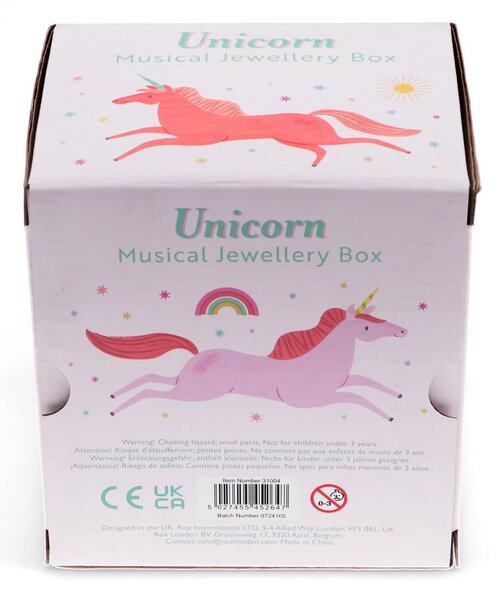 Szkatułka na biżuterię Unicorn – Rex London