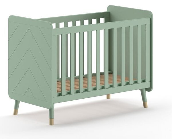 Morskie łóżeczko z litego drewna sosnowego 60x120 cm BILLY – Vipack