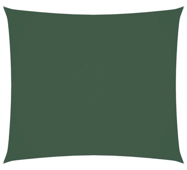 Prostokątny żagiel ogrodowy, tkanina oxford, 2,5x3 m, zielony