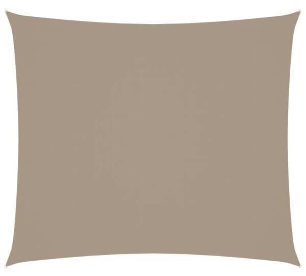Prostokątny żagiel ogrodowy, tkanina oxford, 2x2,5 m, taupe