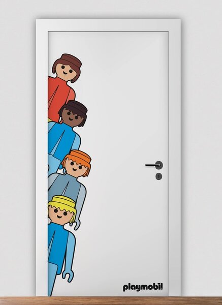 Naklejka na drzwi 45x100 cm Puerta – Playmobil
