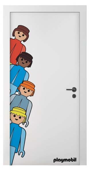 Naklejka na drzwi 45x100 cm Puerta – Playmobil
