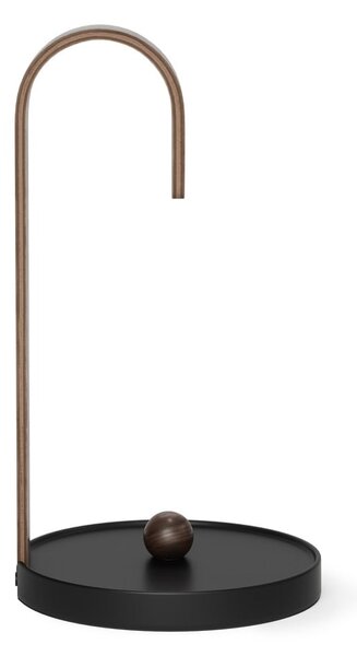Czarny drewniany stojak na ręczniki papierowe ø 17 cm Bellwood – Umbra