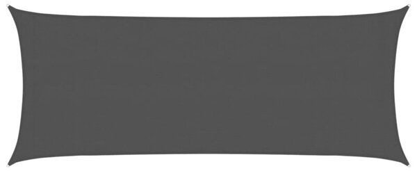 Żagiel przeciwsłoneczny, 160 g/m², czarny, 2x5 m, hdpe