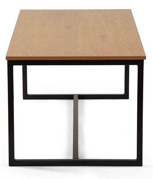 Stolik w dekorze dębu w naturalnym kolorze 47x90 cm Norden – Bonami Essentials