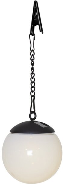 Zestaw 3 wiszących solarnych lamp ogrodowych Star Trading Globus, ø 10 cm