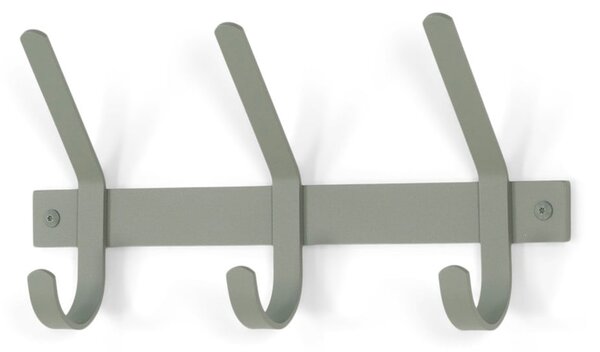 Szarozielony metalowy wieszak ścienny 40 cm Dexter – Spinder Design