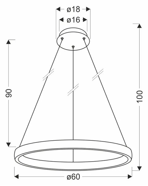 Złota lampa sufitowa glamour - 11X M080 T0-P77