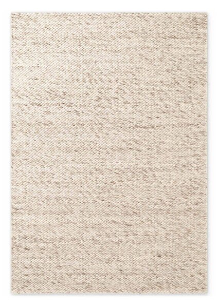 Beżowo-naturalny wełniany dywan tkany ręcznie 160x230 cm Lyon Beans – Elle Decoration