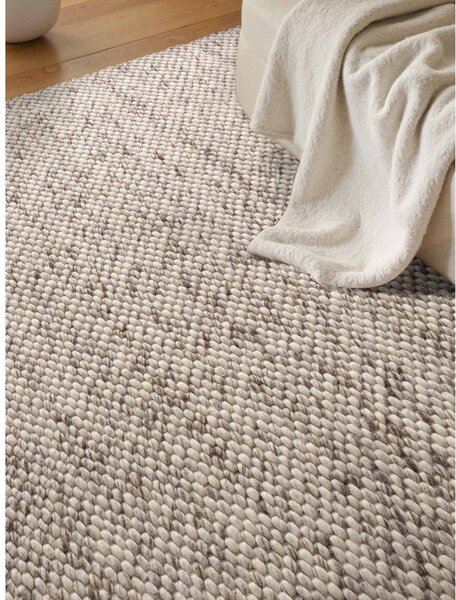 Beżowo-naturalny wełniany dywan tkany ręcznie 160x230 cm Lyon Beans – Elle Decoration