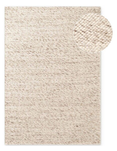 Beżowo-naturalny wełniany dywan tkany ręcznie 160x230 cm Lyon Beans – Elle Decoration
