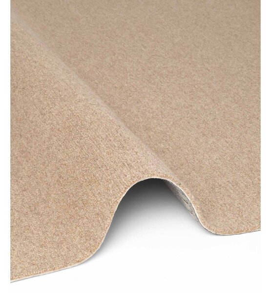 Wełniany dywan tkany ręcznie w naturalnym kolorze 140x200 cm Puristic Knots – Elle Decoration
