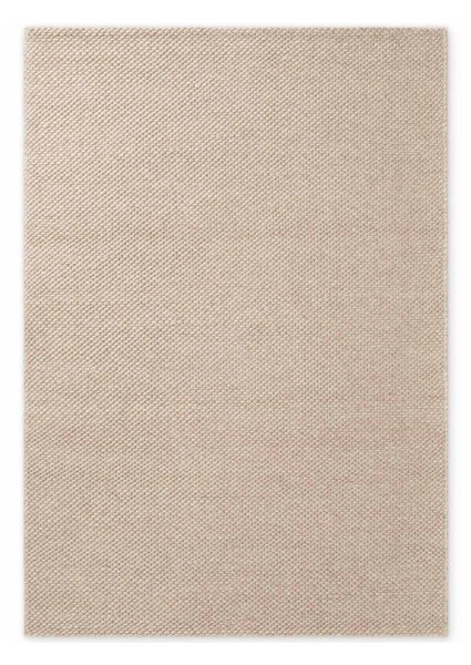 Beżowy wełniany dywan tkany ręcznie 160x230 cm Lyon Beans – Elle Decoration