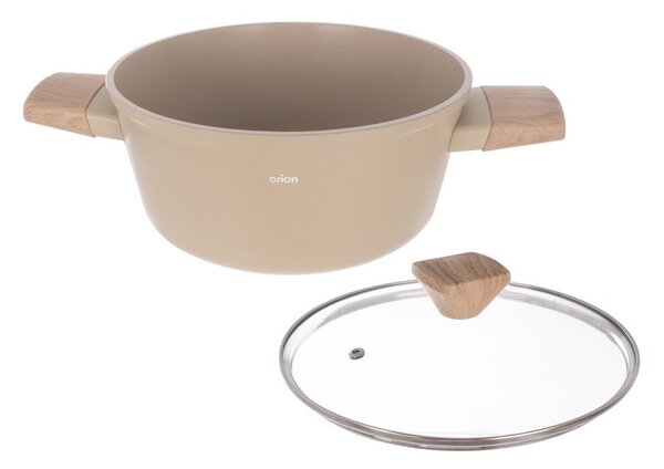 Garnek z pokrywką/z powłoką ceramiczną 4,4 l Ecrina – Orion