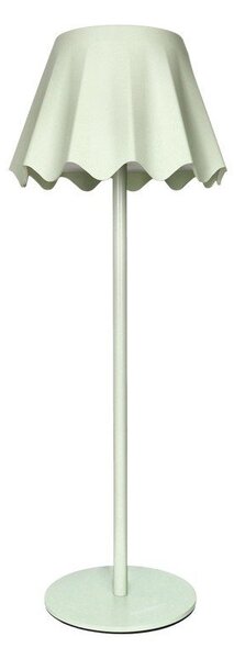 Jasnozielona metalowa lampa stołowa LED ze ściemniaczem (wysokość 36 cm) – Brandani