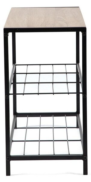 Czarna stalowa szafka na buty 63x44x30 cm Asten – Bonami Essentials