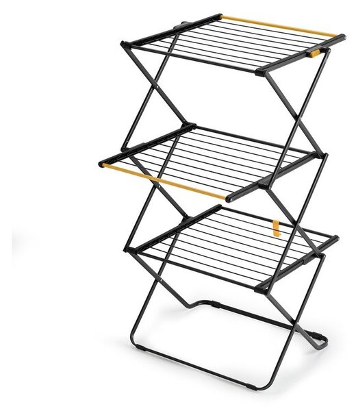 Czarna suszarka na pranie 16 m AirFrame – Joseph Joseph