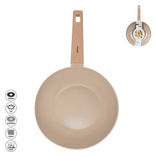 Patelnia z powłoką ceramiczną wok ø 30 cm Ecrina – Orion