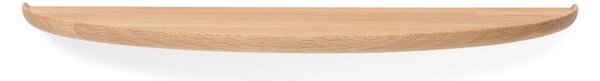 Naturalna półka z litego drewna dębowego 70 cm Mu – Gazzda