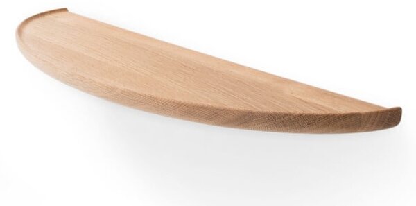Naturalna półka z litego drewna dębowego 70 cm Mu – Gazzda