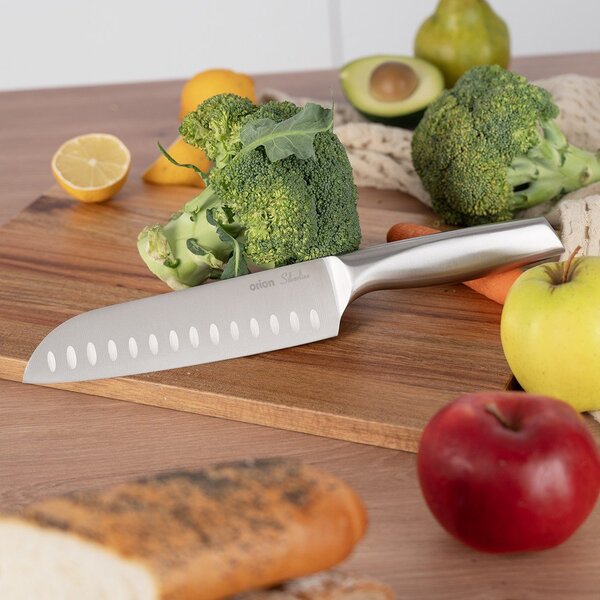Nóż typu santoku ze stali nierdzewnej Silverline – Orion