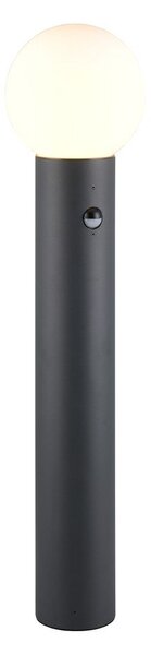 Lampa zewnętrzna typu słupek z czujnikiem ruchu ø 18 cm Mures – Trio