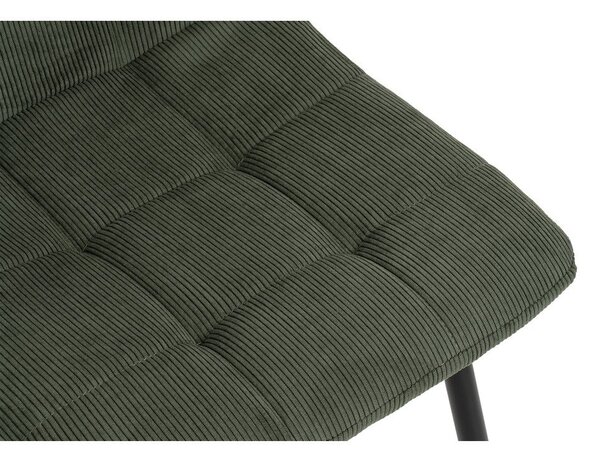 Zielone tapicerowane krzesła zestaw 2 szt. Moseby – Bonami Essentials