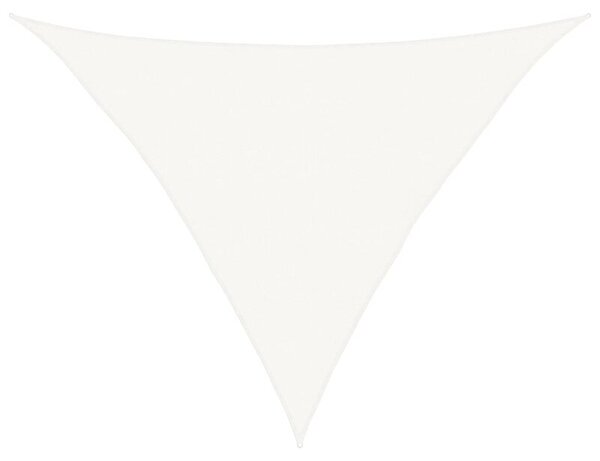 Żagiel przeciwsłoneczny, 160 g/m², biały, 5x5x6 m, hdpe