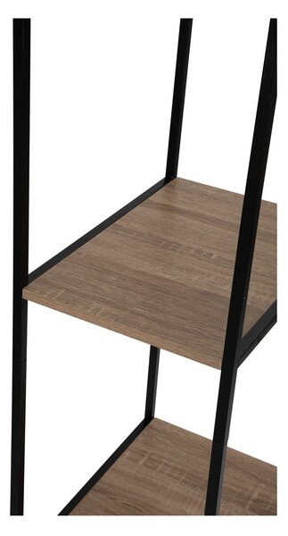 Czarny stalowy zestaw do przedpokoju 90x170x40 cm Aris – Bonami Essentials