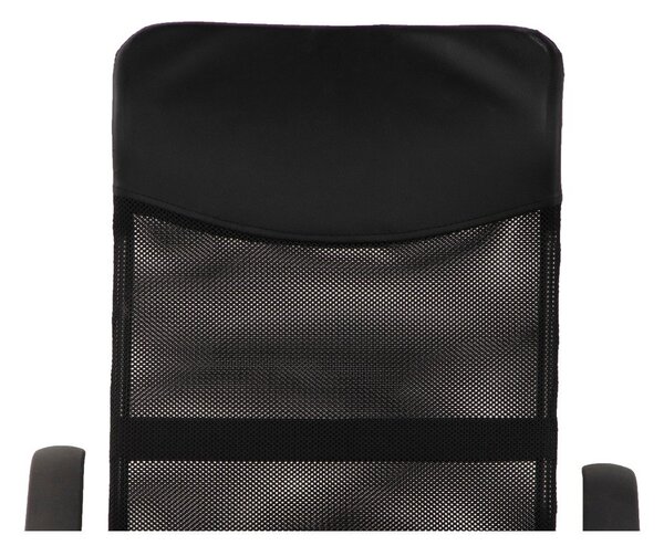 Czarne tapicerowane krzesło biurowe Arco – Bonami Essentials