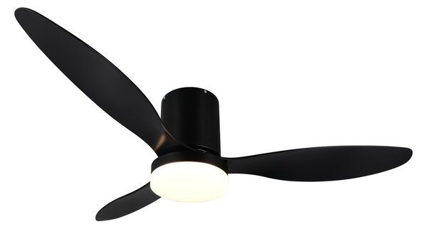 Lampa sufitowa LED w kolorze matowej czerni ø 132 cm Göteborg – Reality