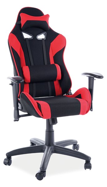 Fotel gamingowy VIPER KID czarny/czerwony SIGNAL